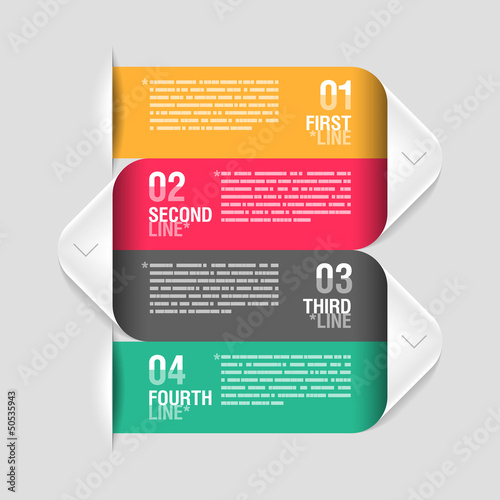 Vector: Design template Design template