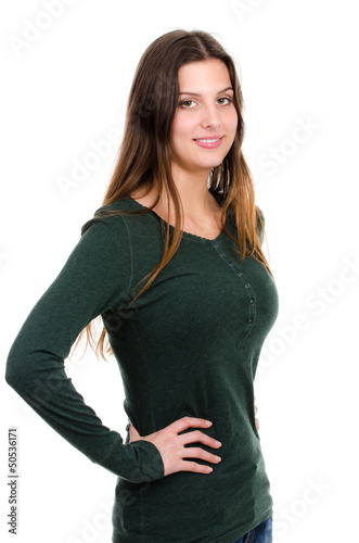 Photo: nette junge frau nette junge frau