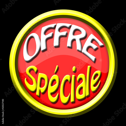 Vector: bouton offre spéciale bouton offre spéciale