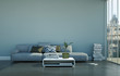 modernes graues Sofa