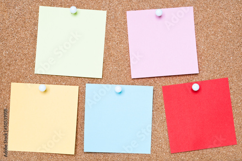 Photo: Colourful Adhesive Notes Colourful Adhesive Notes