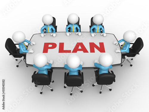 Illustration: Conference table Conference table