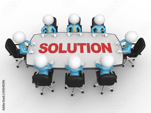 Illustration: Conference table Conference table