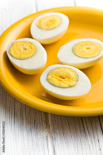 Photo: sliced boiled egg sliced boiled egg