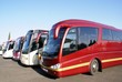 buses parked