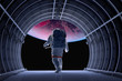 Photo: Astronaut in the tunnels Astronaut in the tunnels