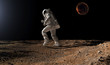 The astronaut