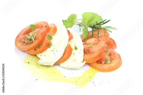 Photo: tomates et mozzarella tomates et mozzarella