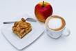 Apple Pie, apple and coffee