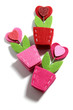 Love Heart Flower Craft