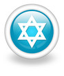Light Blue Icon "Star Of David"