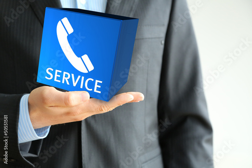 Photo: service hand service hand