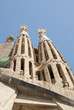 Detail of sagrada Familia Church, Barcelona