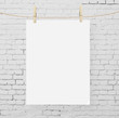 blank poster