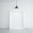 white frame
