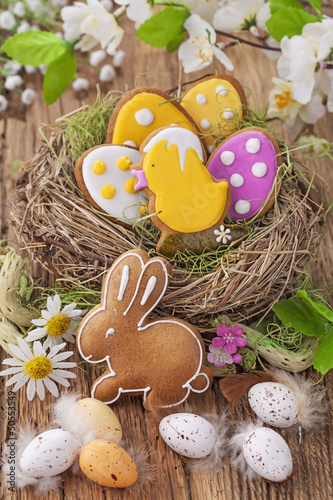 Photo: Colorful easter cookies Colorful easter cookies