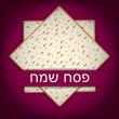 Passover card in vector format.
