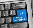 Keyboard Illustration "Datensicherheit"
