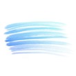 colorful Abstract water color art hand paint on white background