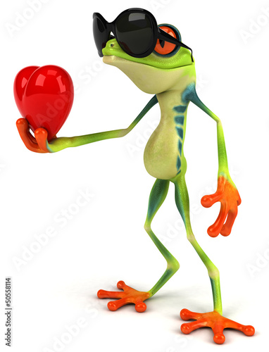 Illustration: Green frog Green frog
