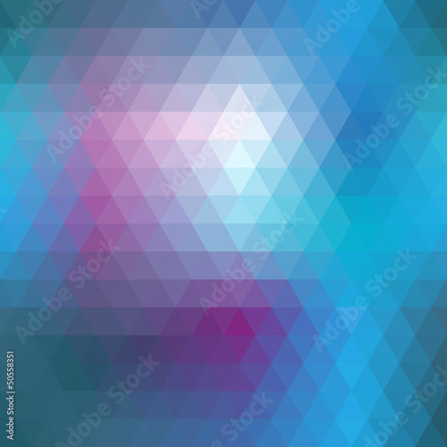Vector: Blue mosaic seamless Blue mosaic seamless