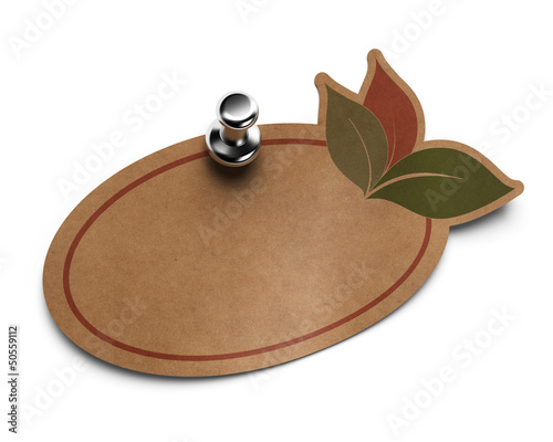 Illustration: Green Tag, Eco Friendly Communication Green Tag, Eco Friendly Communication