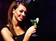 Girl with a drink