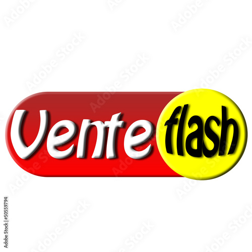 Vector: bouton vente flash bouton vente flash