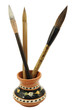 Still life with brushes