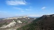 Video: Movement of the clouds on the mountain. Crimea. Ukraine. Plateau Movement of the clouds on the mountain. Crimea. Ukraine. Plateau
