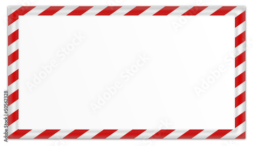 Vector: Warnschild rote Streifen Warnschild rote Streifen