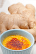 fresh ginger creme brulee dessert