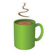 Mug of Fresh Hot Coffee