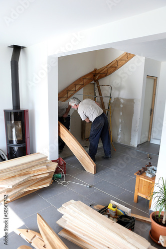 Photo: Escalier Escalier