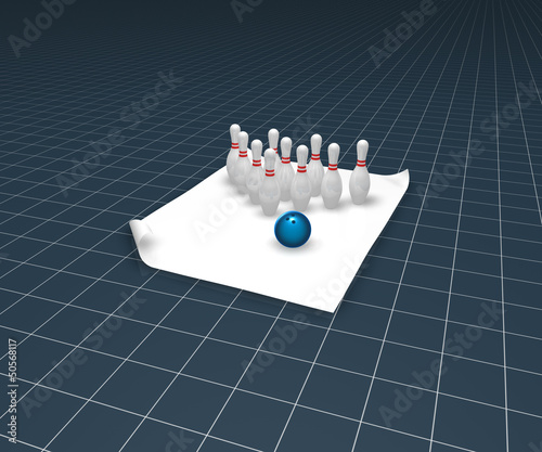 Illustration: bowling bowling
