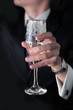 Glass of champagne