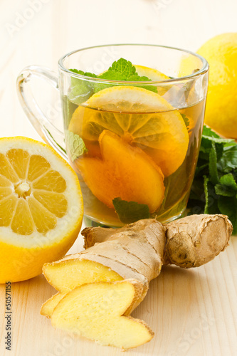Photo: ginger tea ginger tea
