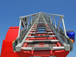 platform of a fire truck during a practice session in the Fireho