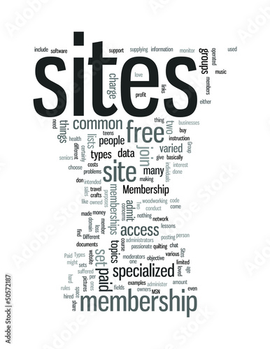 Vector: The Different Types of Membership Sites The Different Types of Membership Sites