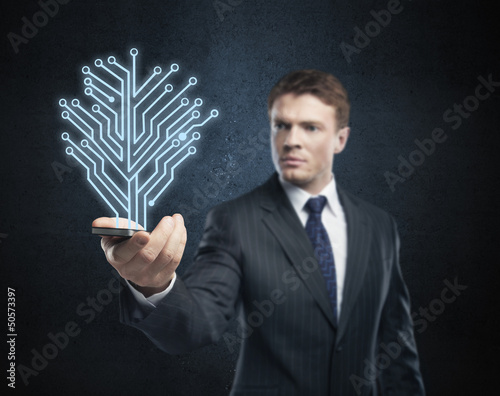 Photo: electronic circuit board electronic circuit board