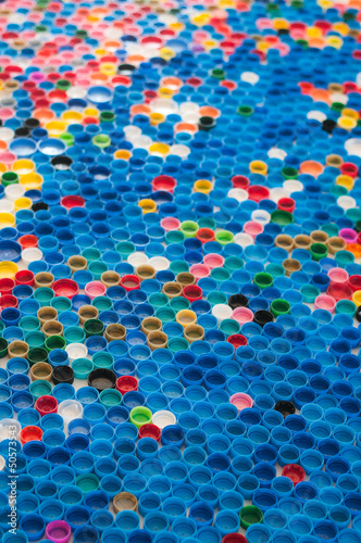 Photo: Plastic caps Plastic caps