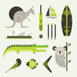 australia icons