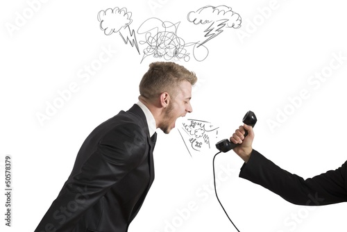 Photo: Tension at work Tension at work