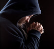 Praying bandit