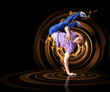 Modern style dancer