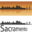 Sacramento skyline