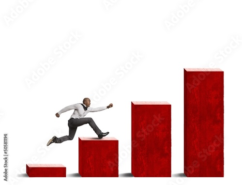 Illustration: Business competition Business competition