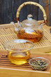 Teapot and chinese tea