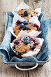 Blueberry muffins