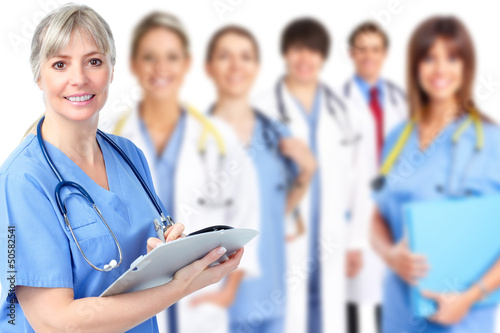 Photo: Group of medical doctor. Group of medical doctor.